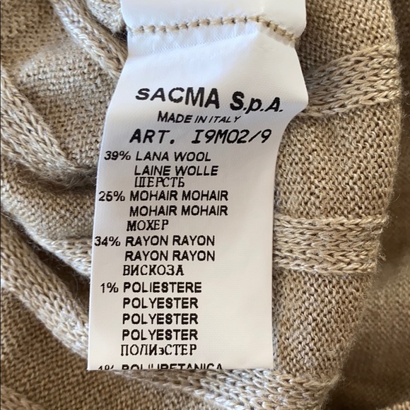 Bilancioni Mens Sweater Made in Italy SIZE MEDIUM🇮🇹🧥 - Picture 5 of 8